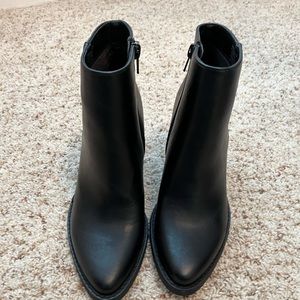 Madden Girl Black Ankle Boots